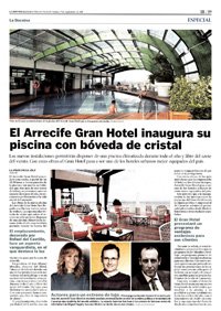 Foto para:  Una piscina de vanguardia